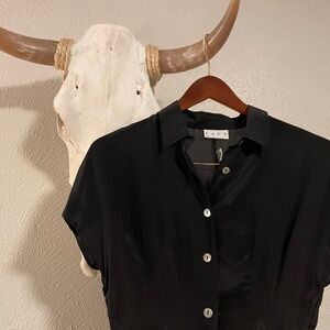 FARA Boutique 100% Genuine Silk Crepe Jumpsuit